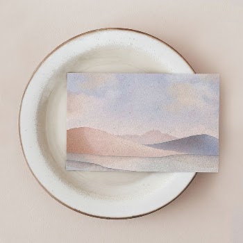 Business card  mockup, watercolor | Free PSD Mockup - rawpixel