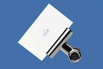 Business card mockup with clip | Free PSD Mockup - rawpixel