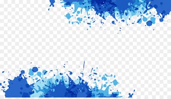 Business card Painting Paper - Vector blue background watercolor ink jet elements 