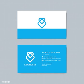 Business card sample design template | Free stock vector - 503651