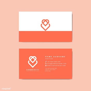 Business card sample design template | Free stock vector - 503677