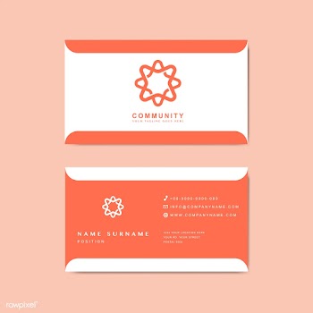 Business card sample design template | Free stock vector - 503735
