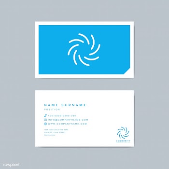 Business card sample design template | Free stock vector - 503747
