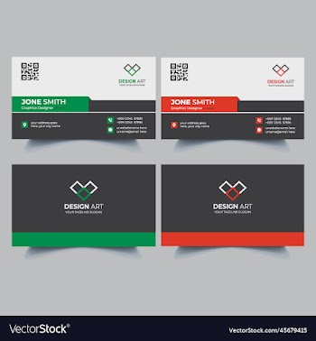 business card template