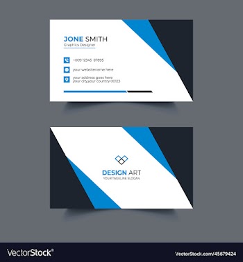 business card template