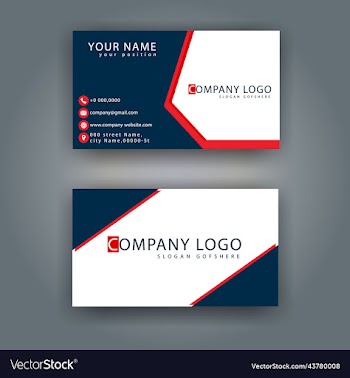 business card template creative template modern