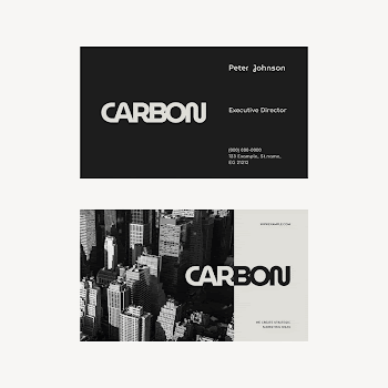 Business card template, minimal aesthetic | Free PSD Template - rawpixel