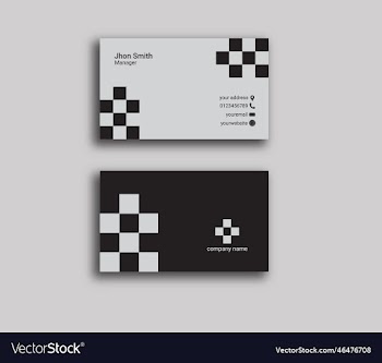 business card template modern business card