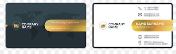 Business card Visiting card - business card 