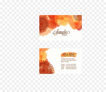 Business card Visiting card - business card 