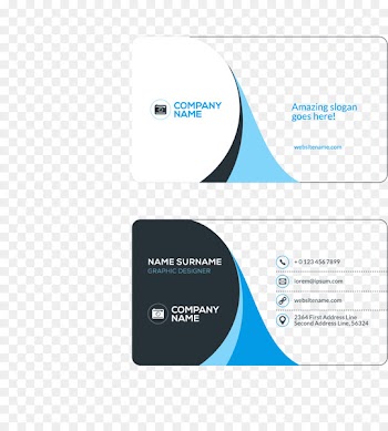 Business card Visiting card Flat design - Business cards 