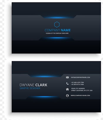 Business card Visiting card Logo - business card 