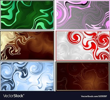 					Business cards with a textured background vector image														