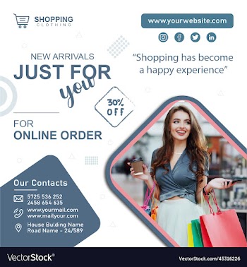 business clean modern for social media banner temp