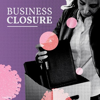 Business closure due to the coronavirus social banner template vector | Free  vector - 2307513