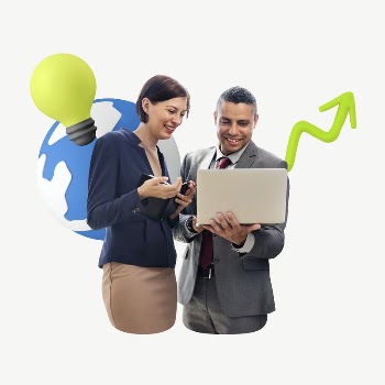 Business colleagues brainstorming on laptop, | Free Photo - rawpixel