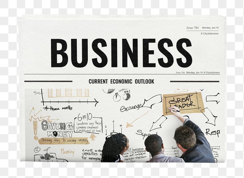 Business colleagues brainstorming png newspaper | Free PNG - rawpixel