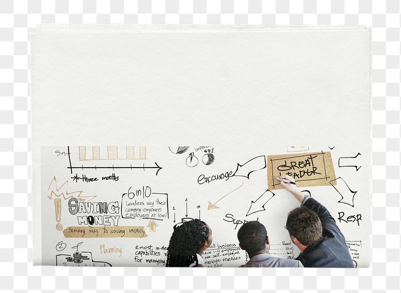 Business colleagues png brainstorming newspaper | Free PNG - rawpixel
