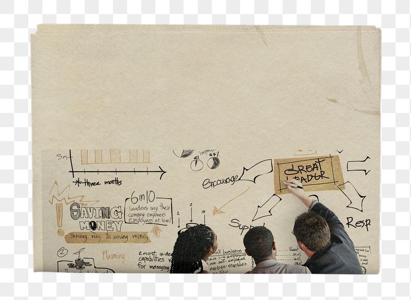Business colleagues png brainstorming vintage | Free PNG - rawpixel