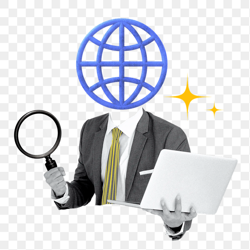 Business communication png sticker, grid-globe | Free PNG - rawpixel