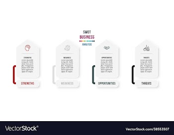 business concept infographic template with option