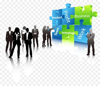 Business consultant Business consultant Businessperson Management consulting - Cartoon business people 