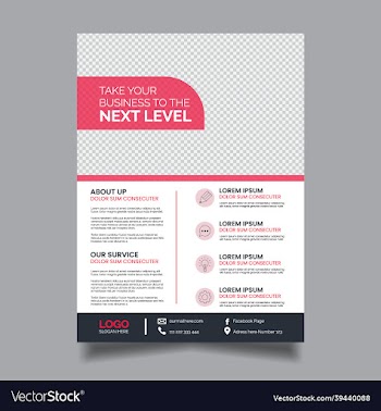 business corporate flyer template