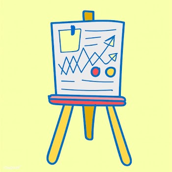 Business data analysis board doodle | Free stock vector - 24519