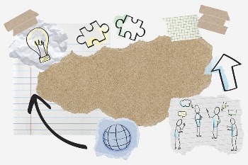 Business doodle frame background, cute | Free Photo - rawpixel