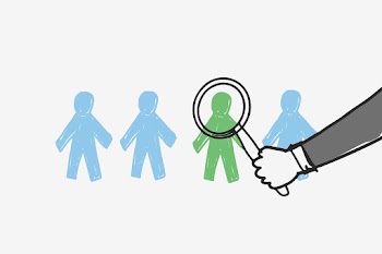 Business doodle human resources concept | Free stock illustration | High Resolution graphic
