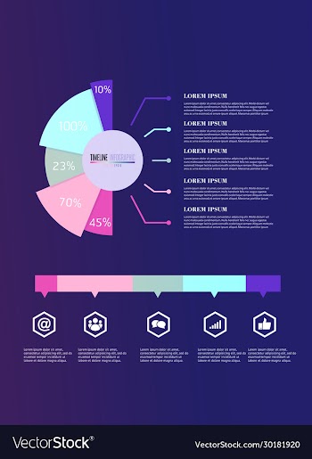 business economy infographic elements
