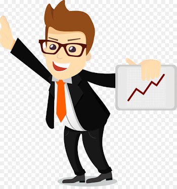 Business Employee benefits Company Management Organization - Business salesman cartoon 