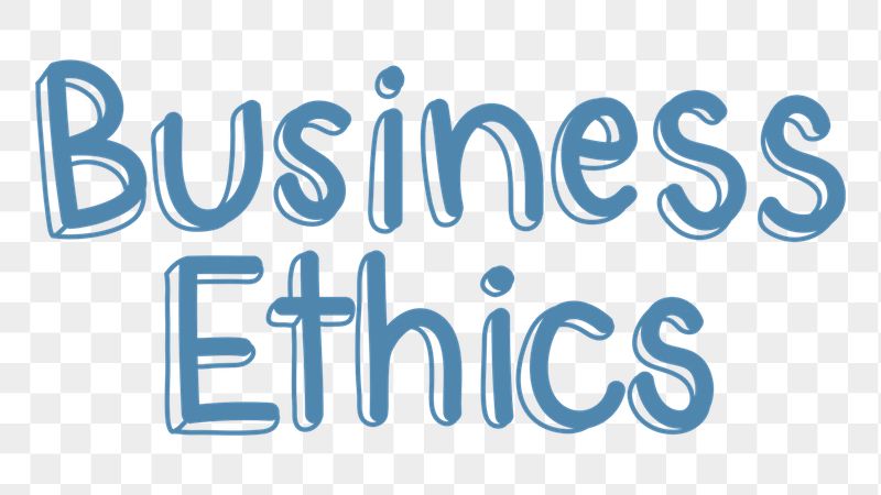 Business ethics png word sticker | Free PNG - rawpixel