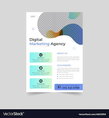 business flyer design agency poster