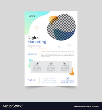 business flyer design agency poster