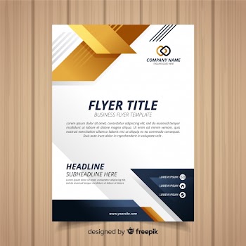 Business flyer template Free Vector