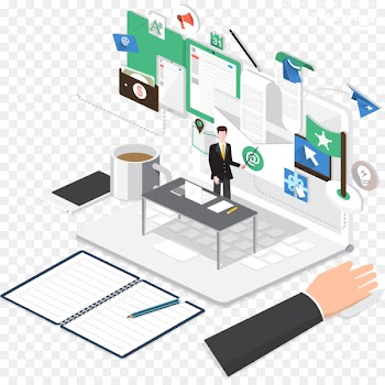 Business Goal Apple - Vector Business people isometric 