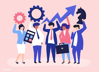 Business growth and strategy concept illustra.. | Free stock vector - 455958