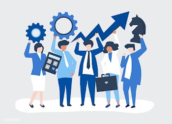 Business growth and strategy concept illustra.. | Free stock vector - 456024