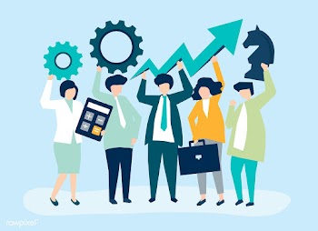 Business growth and strategy concept illustra.. | Free stock vector - 456026