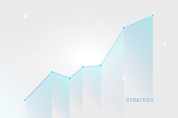 Business growth graph | Free stock vector - 593060