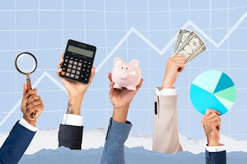 Business growth hands profit solutions… | Free stock illustration | High Resolution graphic