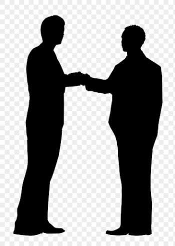 Business hand shake png silhouette | Free PNG - rawpixel