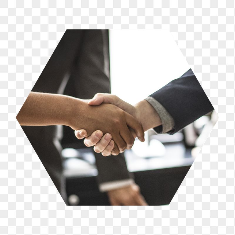 Business handshake png badge sticker, | Free PNG - rawpixel