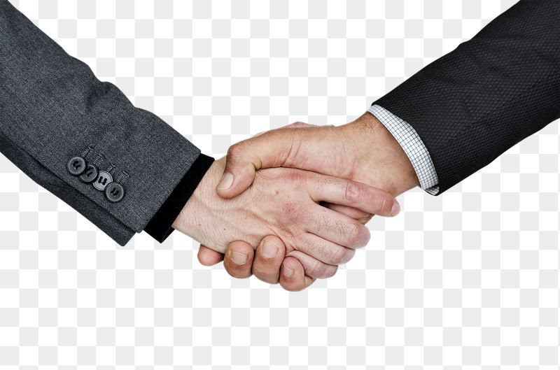 Business handshake png sticker, transparent | Free PNG - rawpixel