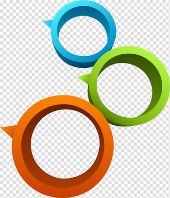 Business Icon, Color blue ring transparent background PNG clipart