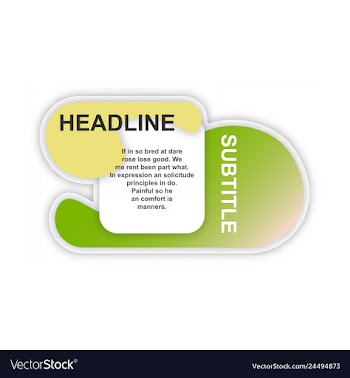 Business infografic template presentation vector image