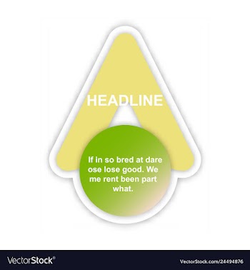 Business infografic template presentation vector image