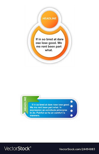 Business infografic template presentation vector image
