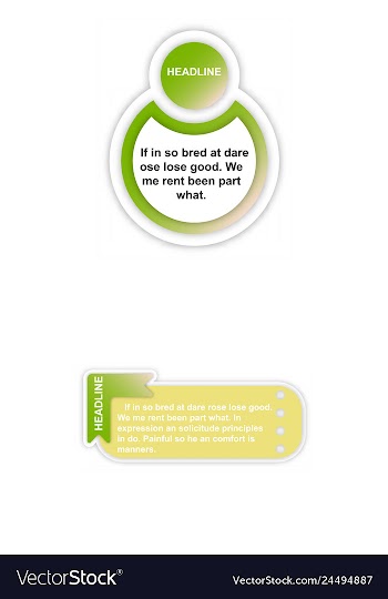 Business infografic template presentation vector image